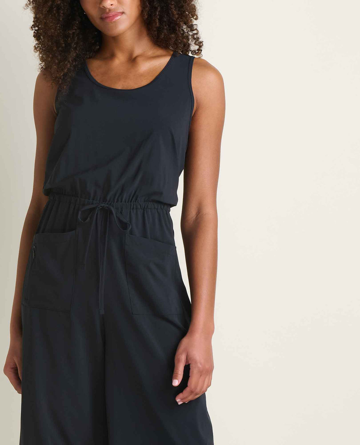 Toad&Co Livvy Sleeveless Sustainable Jumpsuit - by Toad&Co