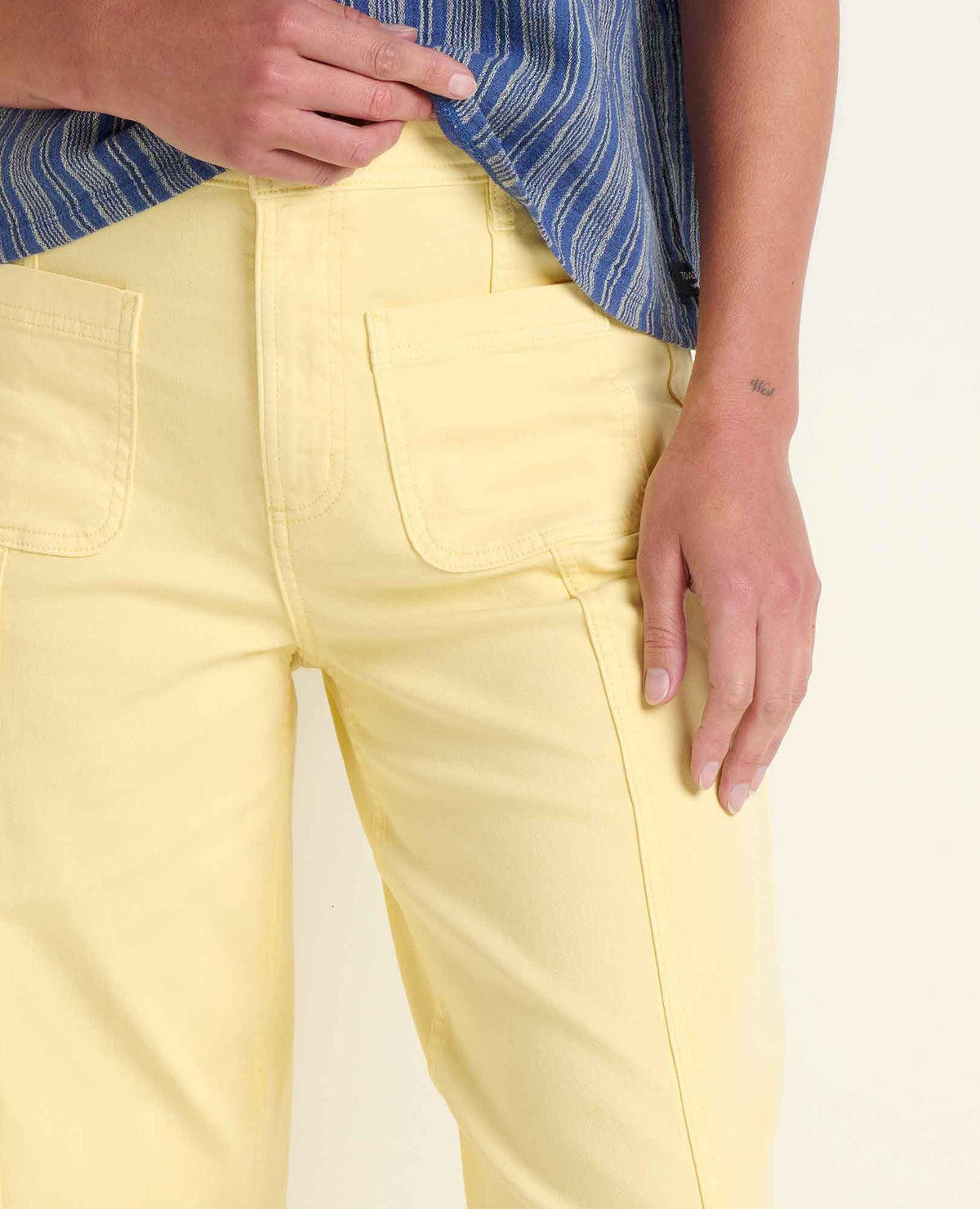Toad&Co Linden Canvas Wide Leg Sailor Pant - Organic Cotton