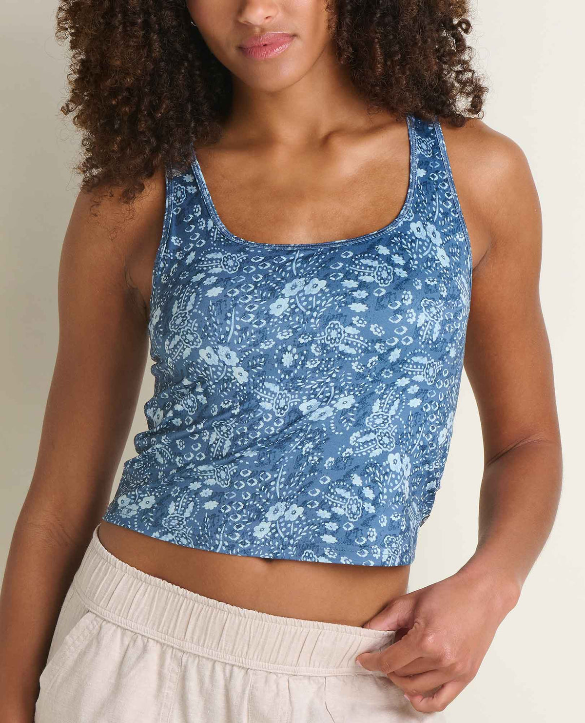 Toad&Co Solstice Tank - Built-In Bra Quick-Dry Active Tank Top