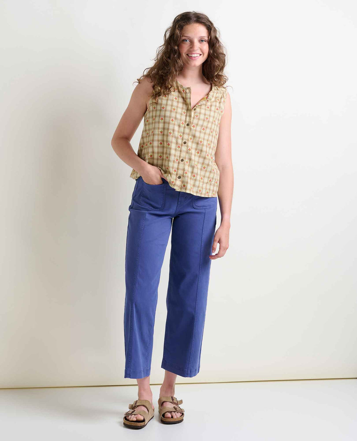 Toad&Co Linden Canvas Wide Leg Sailor Pant - Organic Cotton