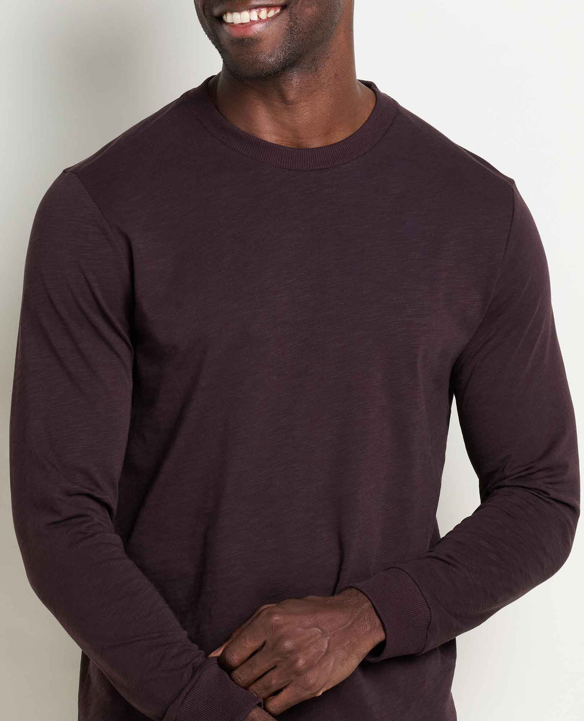 Toad&Co Men's Boundless Jersey Long Sleeve Crew