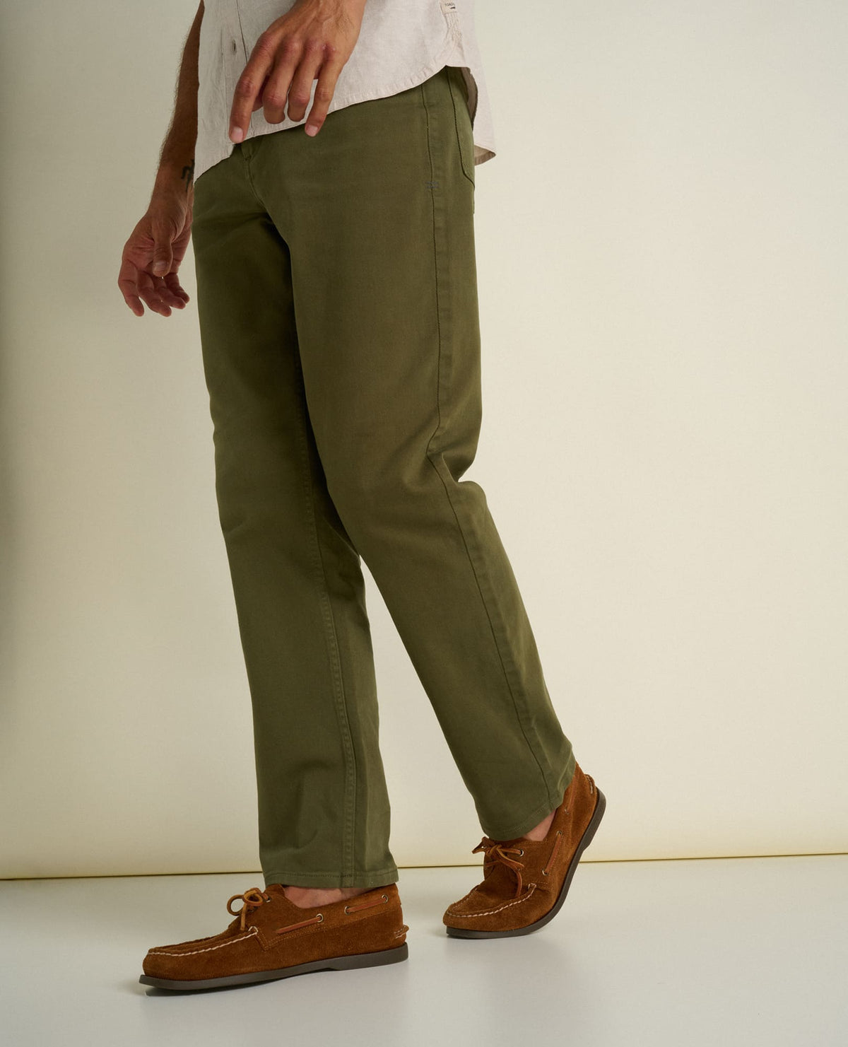 Toad&Co Men's Tamarack Straight Jean - Organic Cotton Stretch Straight Jean
