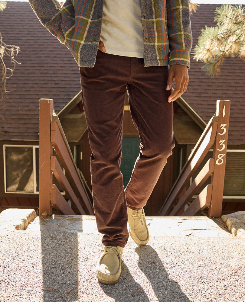 Toad&Co Men's Jet Lean Fit Corduroy Pant