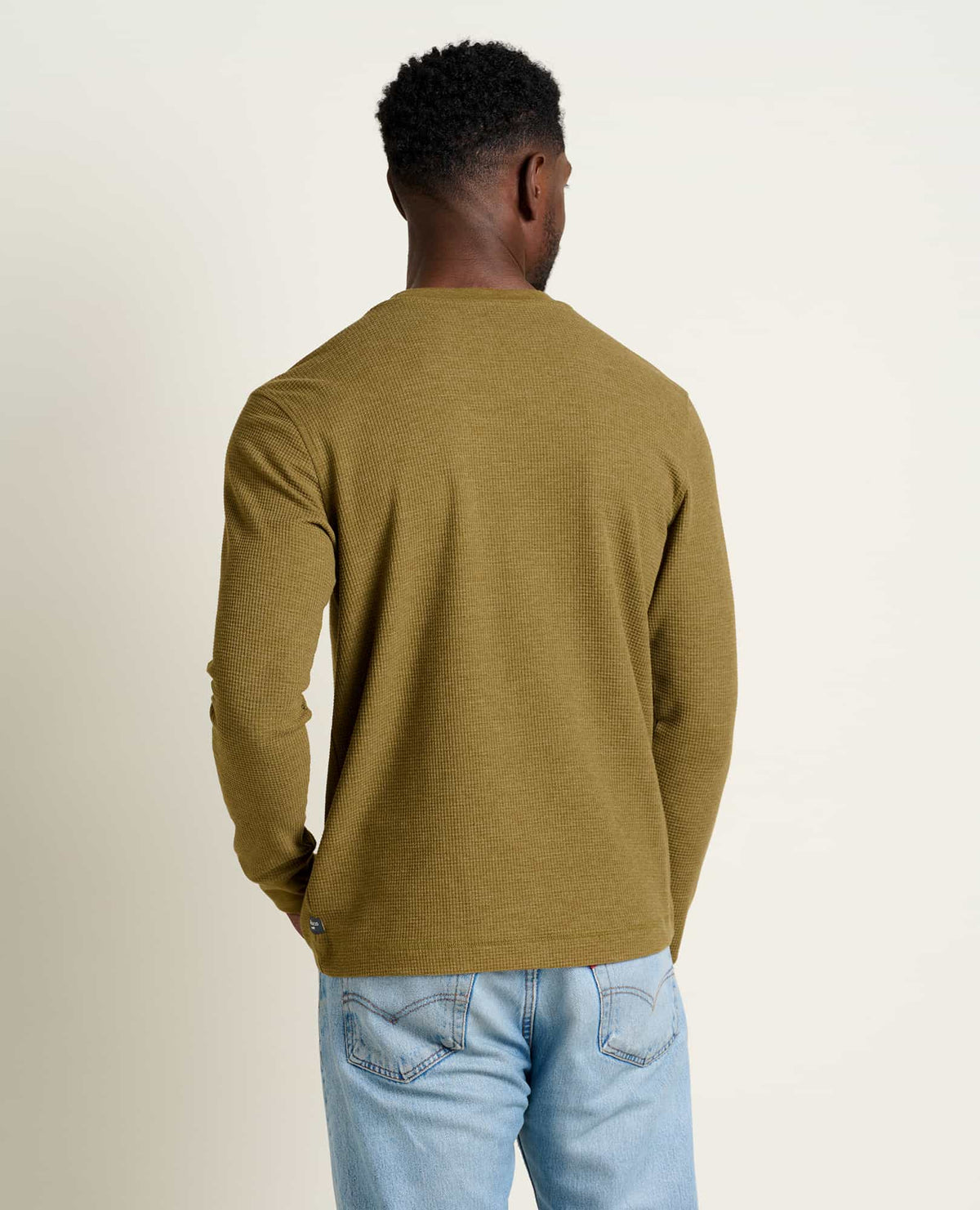 Toad&Co Men's Framer Long Sleeve Waffle Crewneck Tee - by Toad&Co