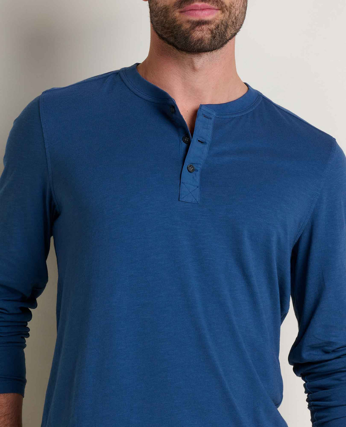 Toad&Co Men's Primo Long Sleeve Henley - Organic Cotton Tee by Toad&Co