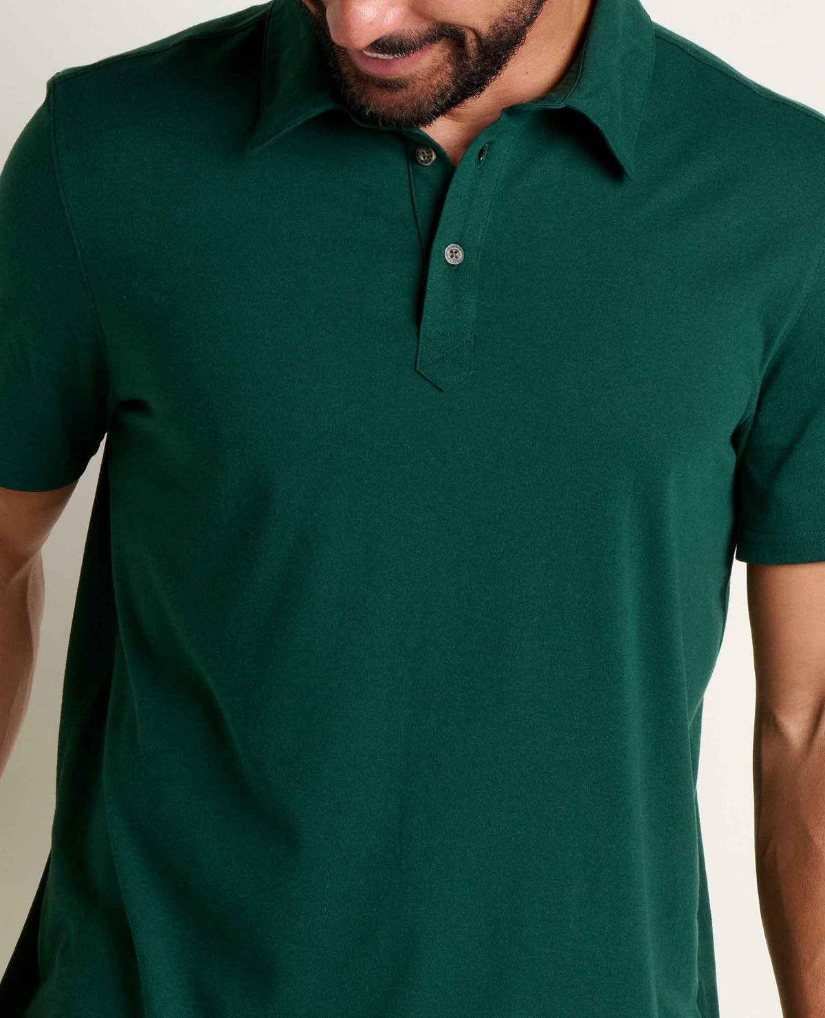 Toad&Co Men's Re-Form Polo - Sustainable Recycled Cotton & Polyester Polo