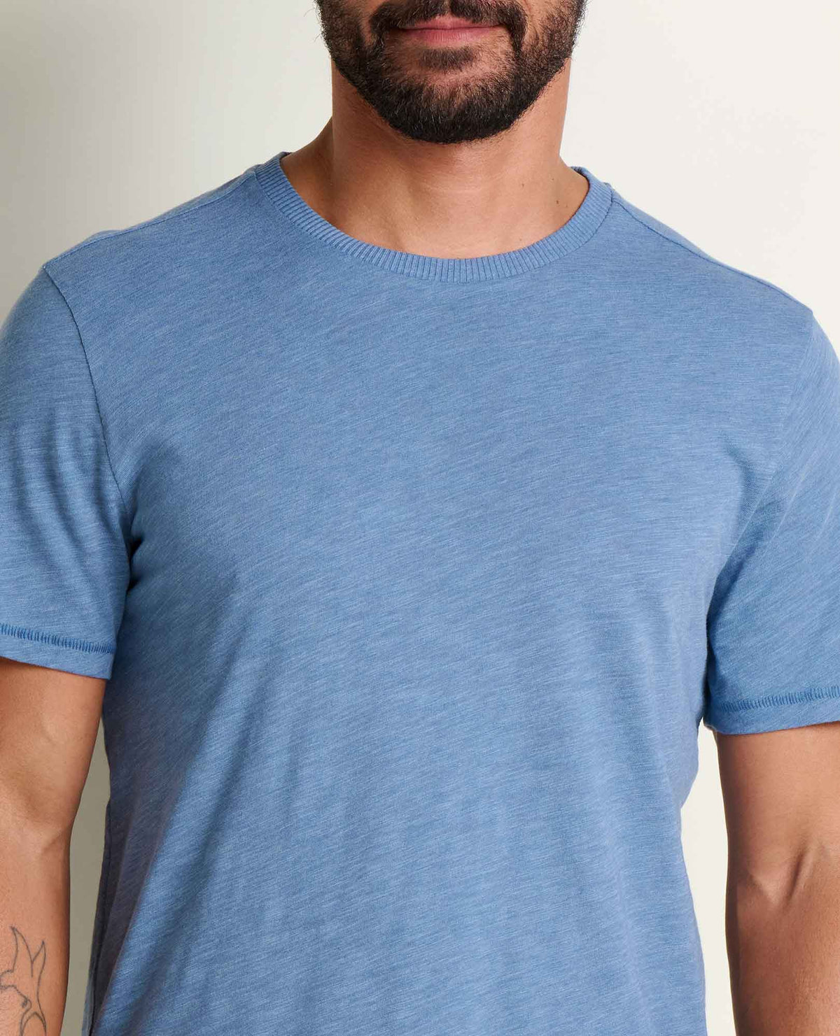 Toad&Co Men's Boundless Jersey Crew - Organic Cotton Moisture-Wicking Tee