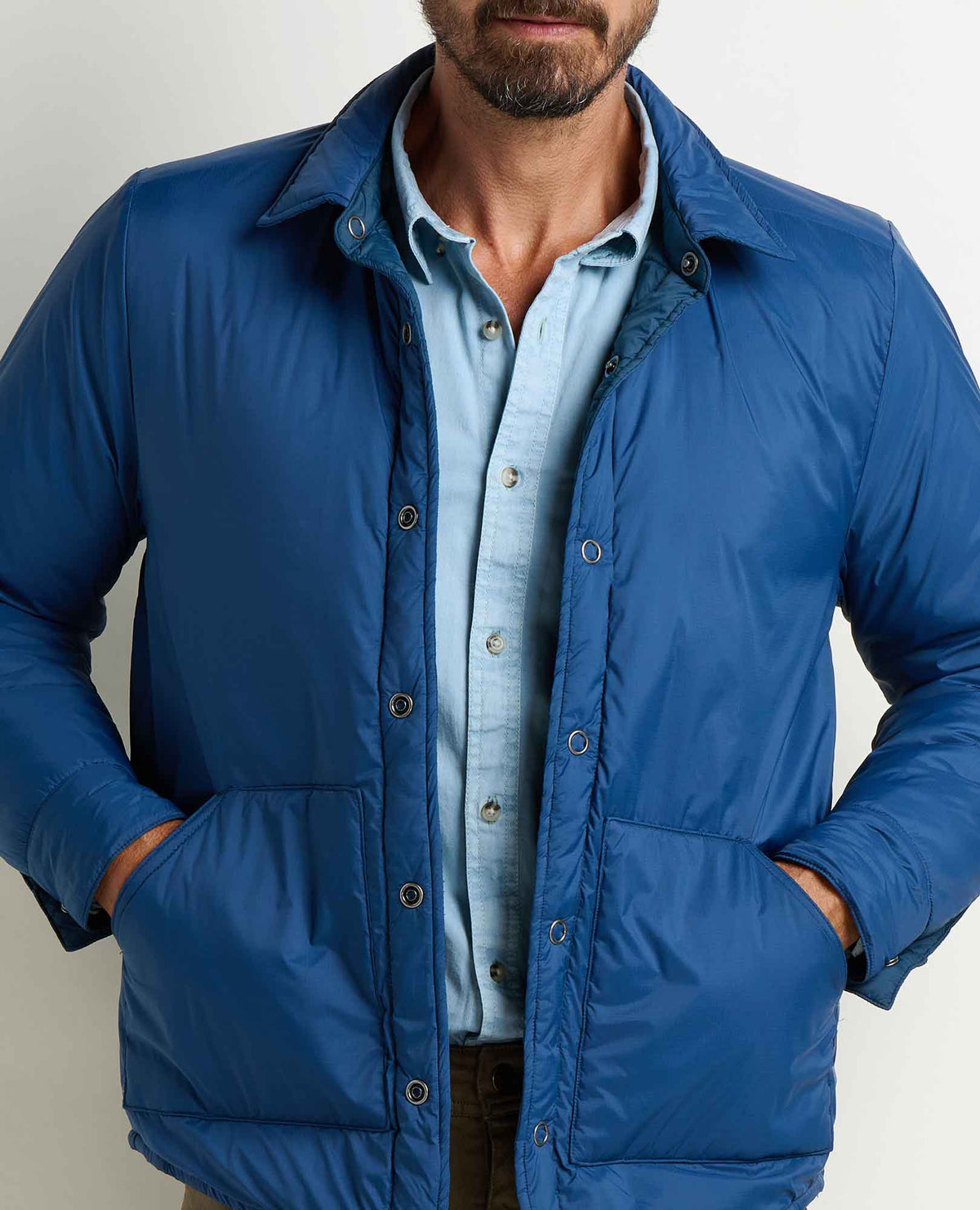 Toad&Co Men's Roame Quilted and Insulated Shirt Jacket