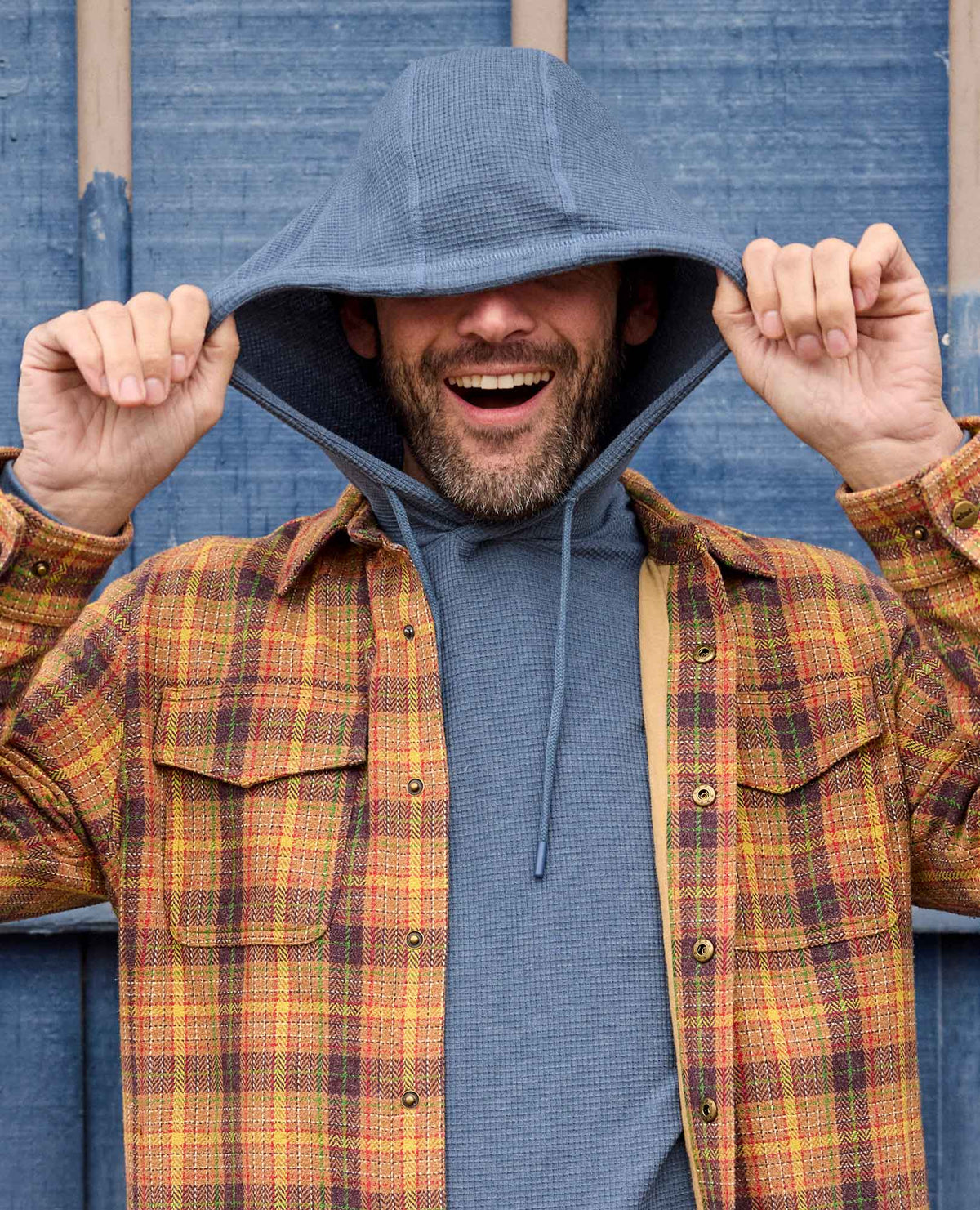 Toad&Co Men's Framer Eco-Friendly Waffle Hoodie - by Toad&Co