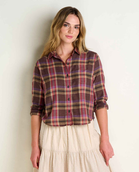 Toad&Co Re-Form Boxy Flannel Shirt