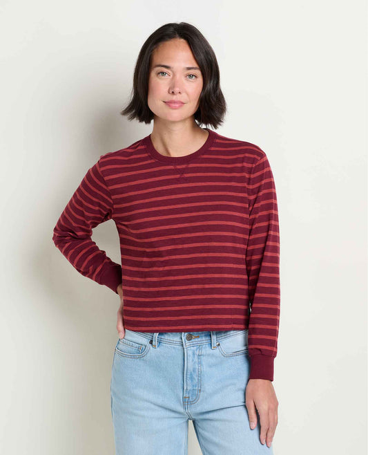 Toad&Co Buttery Soft Long Sleeve Tee - Organic Cotton Blend