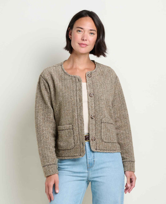 Toad&Co Women's Cabinside Fleece Cardigan