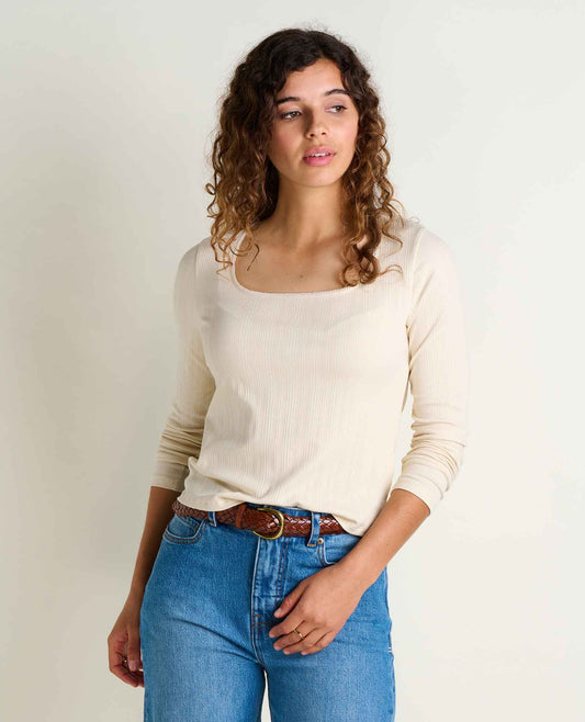 Toad&Co Rosalie Long Sleeve Square Neck Tee