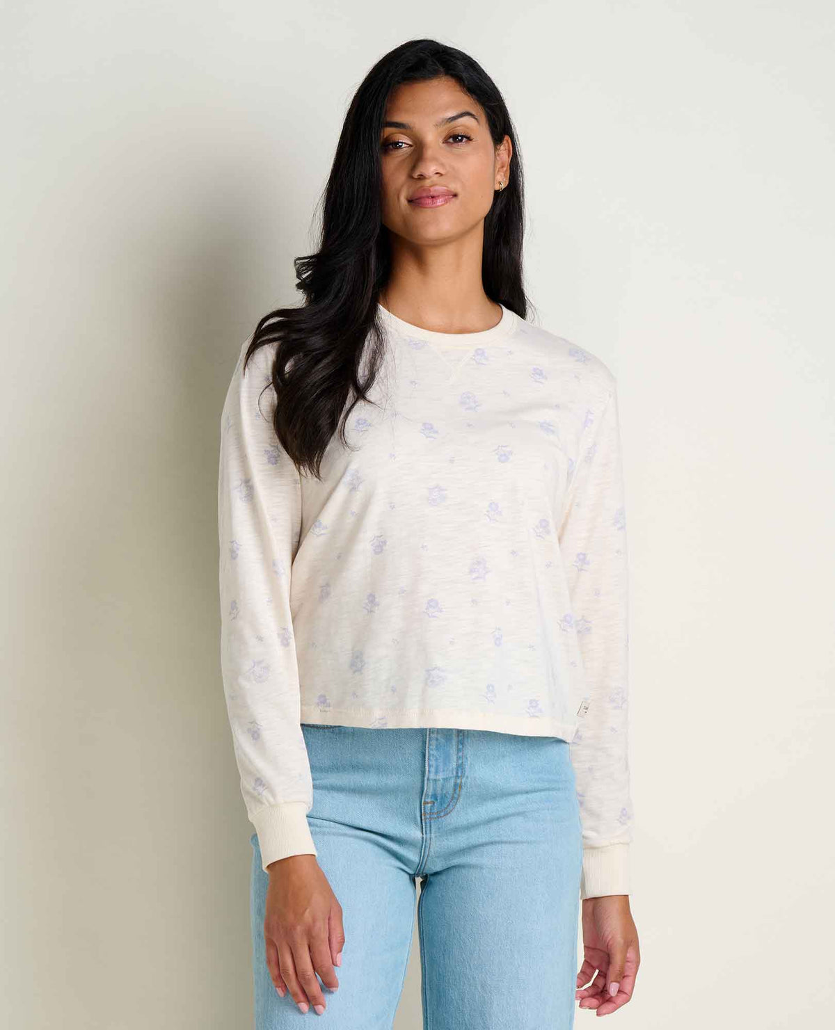 Toad&Co Buttery Soft Long Sleeve Tee - Organic Cotton Blend