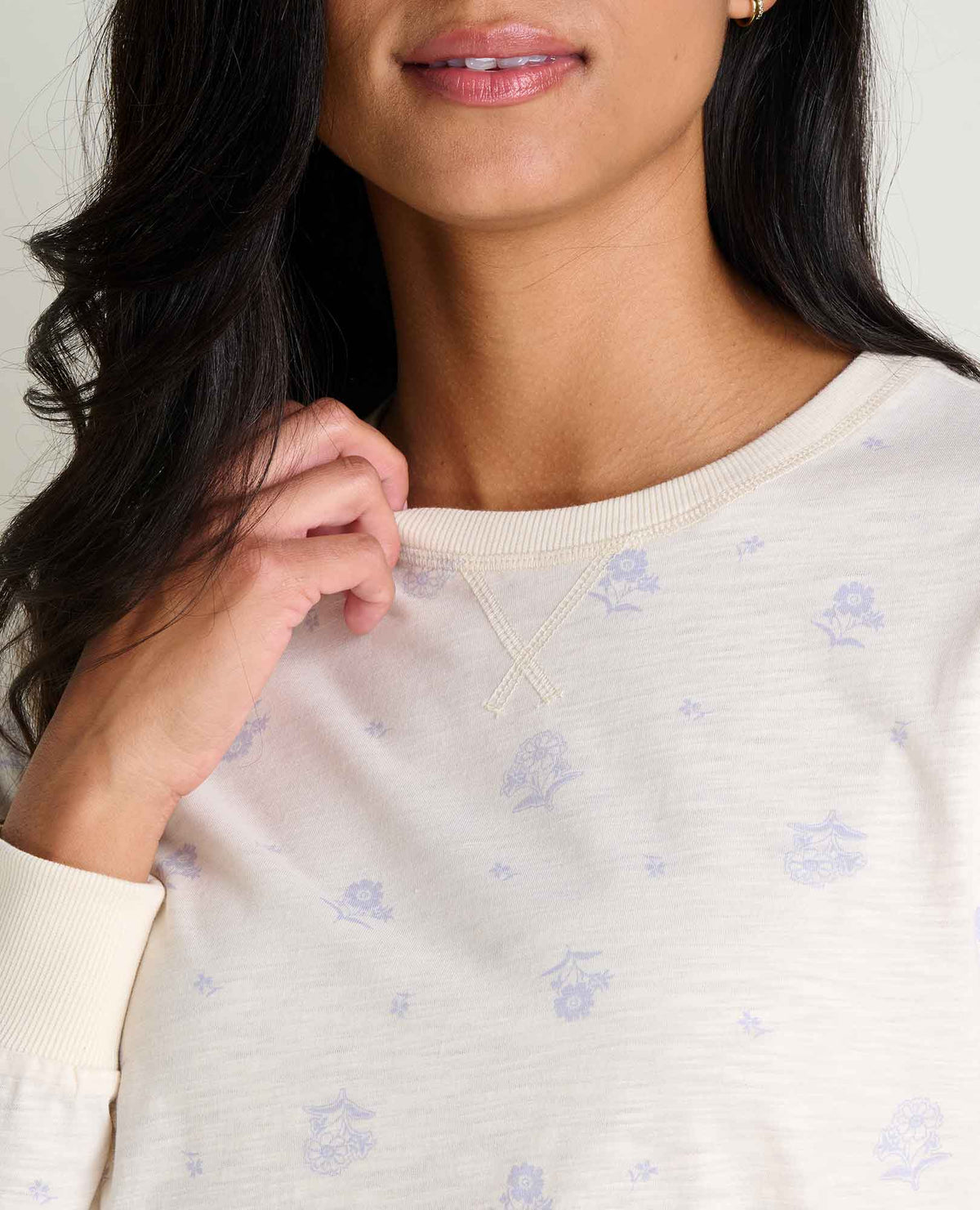 Toad&Co Buttery Soft Long Sleeve Tee - Organic Cotton Blend