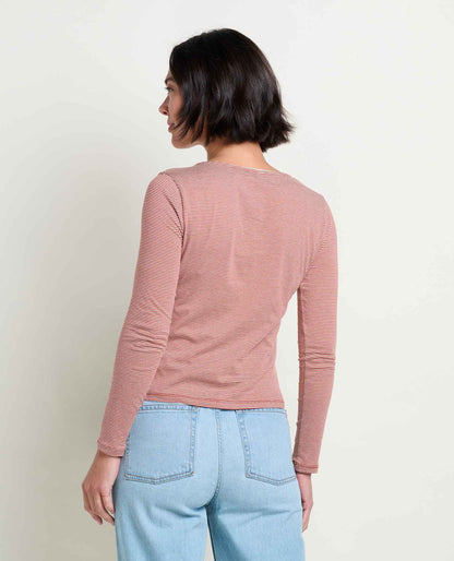 Toad&Co Rosalie Long Sleeve Square Neck Tee