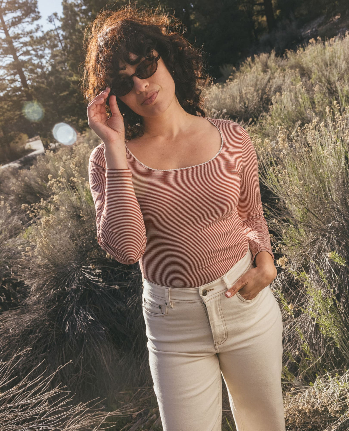 Toad&Co Rosalie Long Sleeve Square Neck Tee