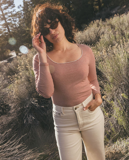 Toad&Co Rosalie Long Sleeve Square Neck Tee