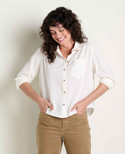 Toad&Co Manzana Boxy Long Sleeve Shirt