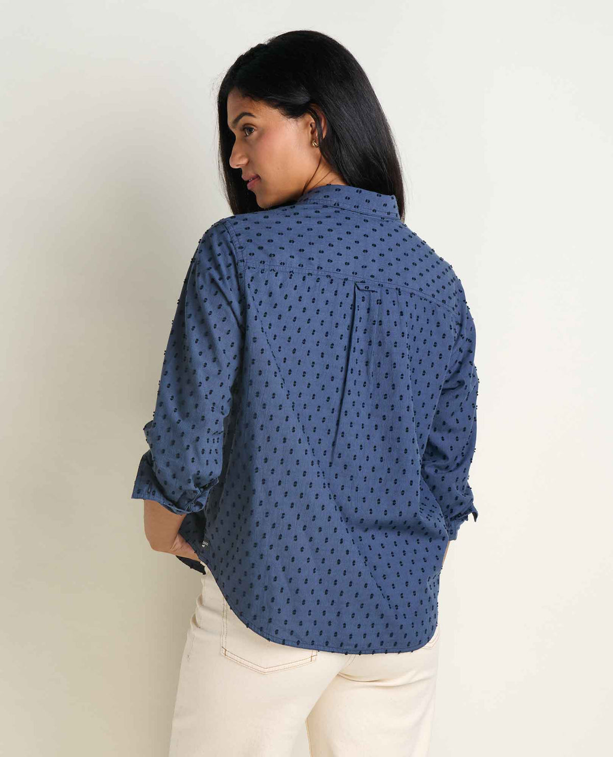 Toad&Co Women's Airscape Organic Button Up Shirt - Oversized Fit
