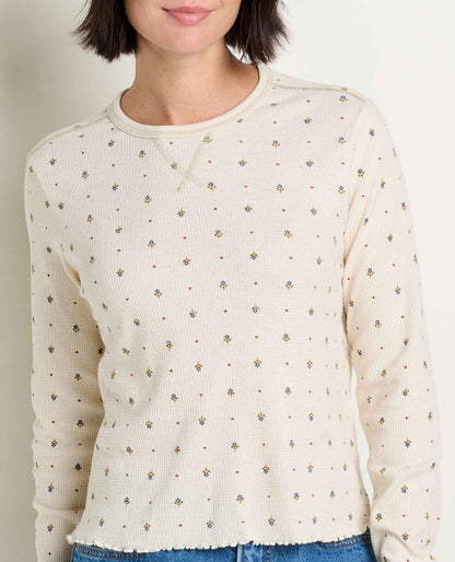 Toad&Co Soft Waffle Knit Crew Tee - Organic Cotton Blend