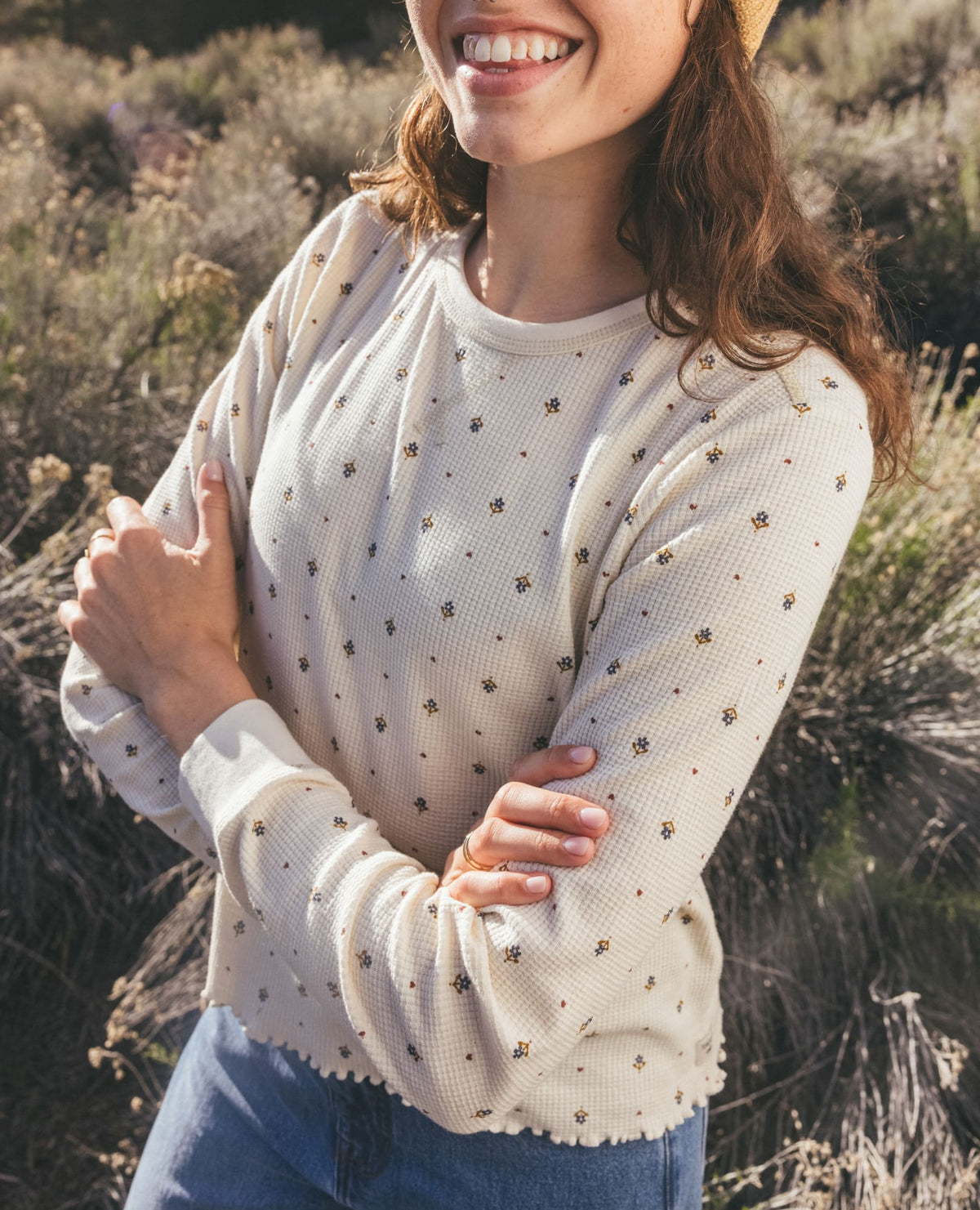 Toad&Co Soft Waffle Knit Crew Tee - Organic Cotton Blend