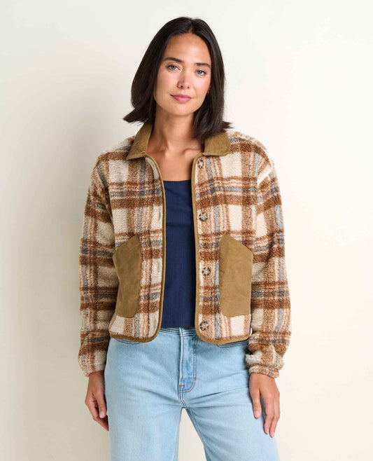 Toad&Co Women's Recycled Sherpa Jacket - Sustainable Warmth