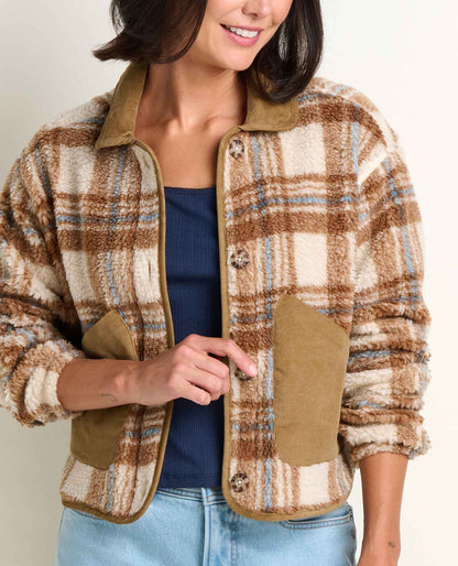 Toad&Co Women's Recycled Sherpa Jacket - Sustainable Warmth