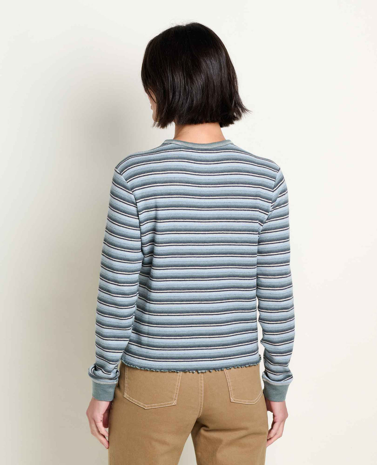 Toad&Co Soft Waffle Knit Crew Tee - Organic Cotton Blend