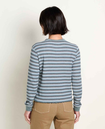 Toad&Co Soft Waffle Knit Crew Tee - Organic Cotton Blend
