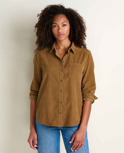 Toad&Co Cattail Corduroy Long Sleeve Shirt