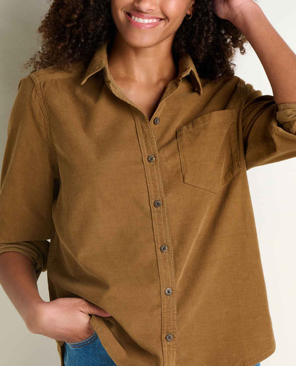 Toad&Co Cattail Corduroy Long Sleeve Shirt