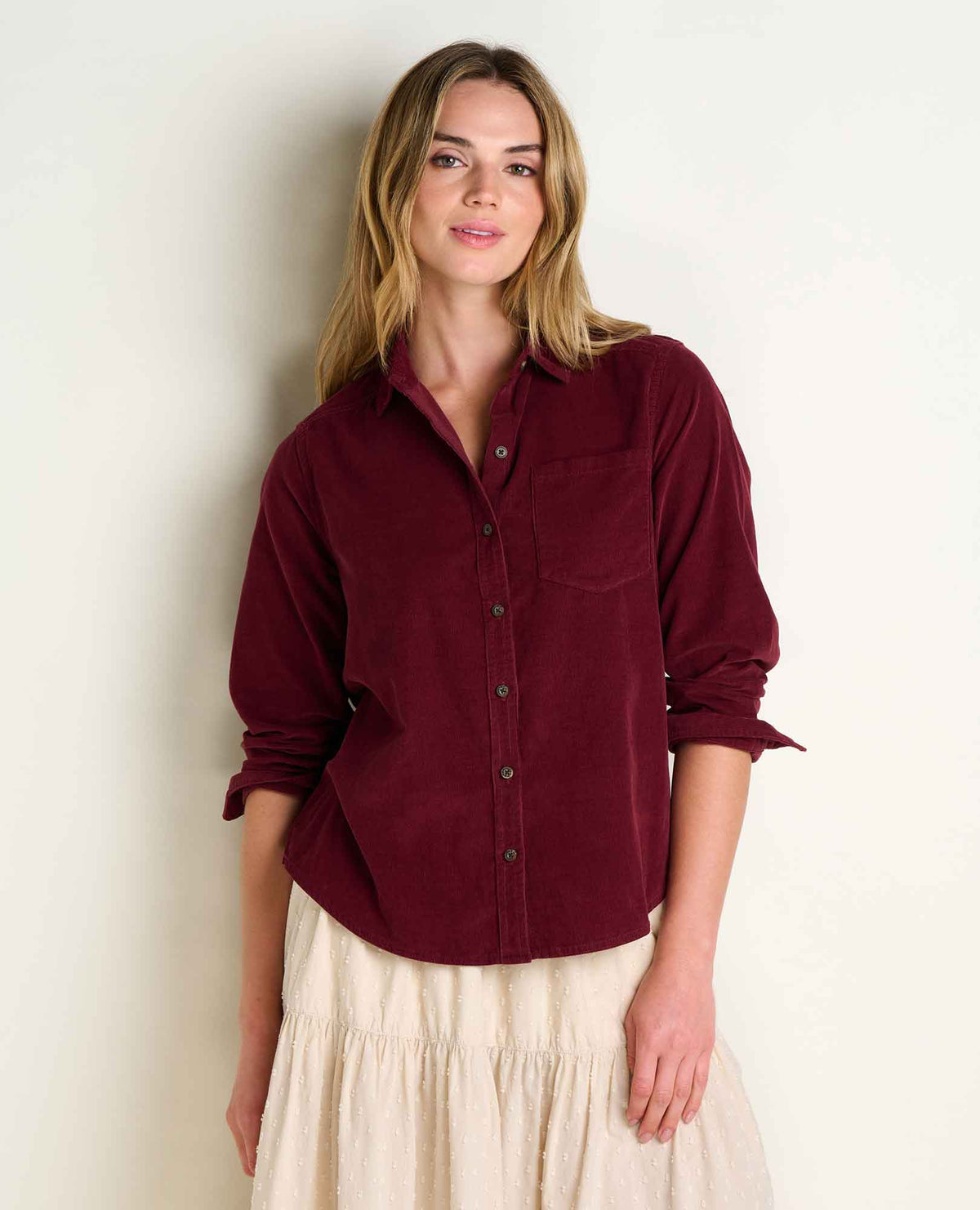 Toad&Co Cattail Corduroy Long Sleeve Shirt