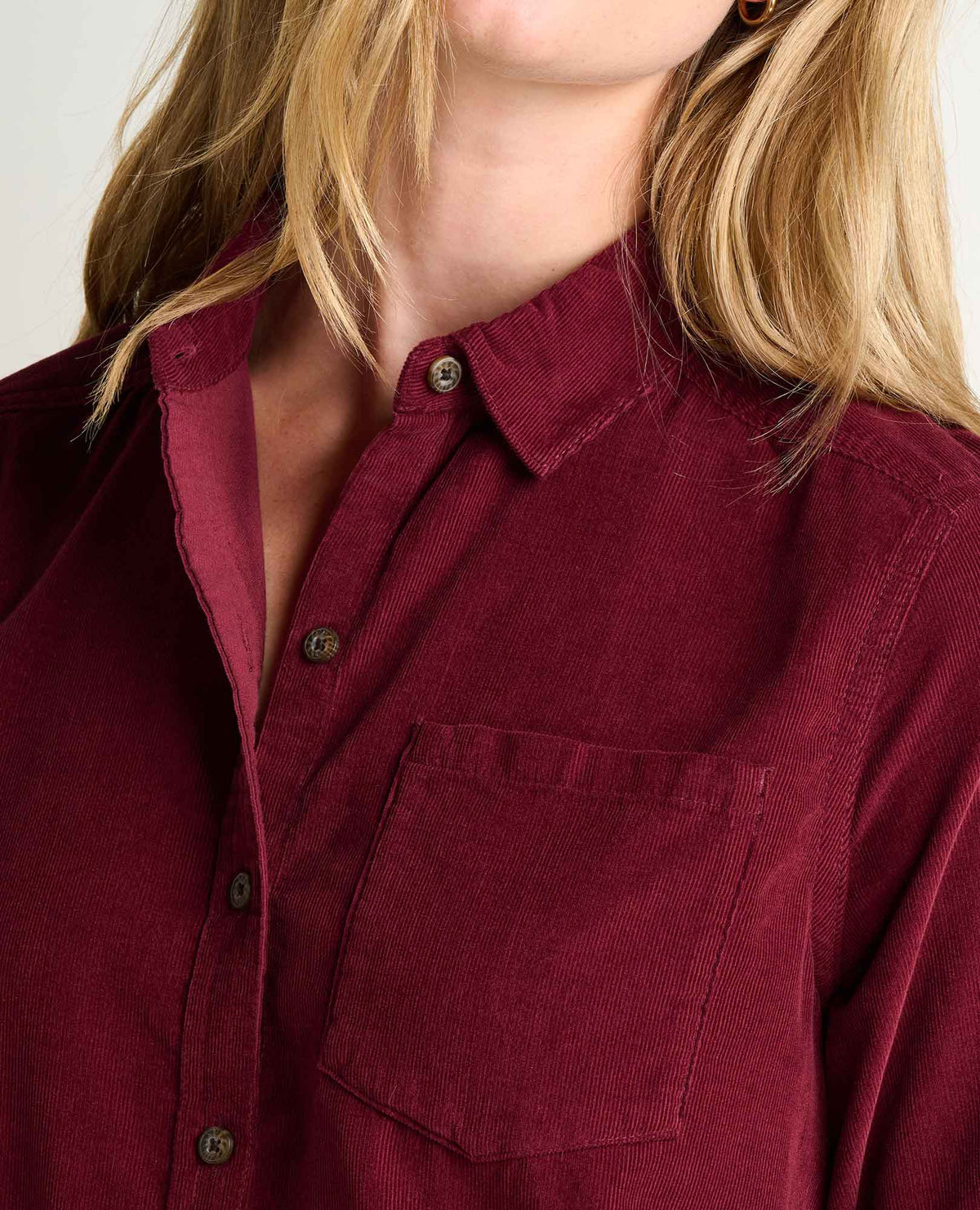 Toad&Co Cattail Corduroy Long Sleeve Shirt