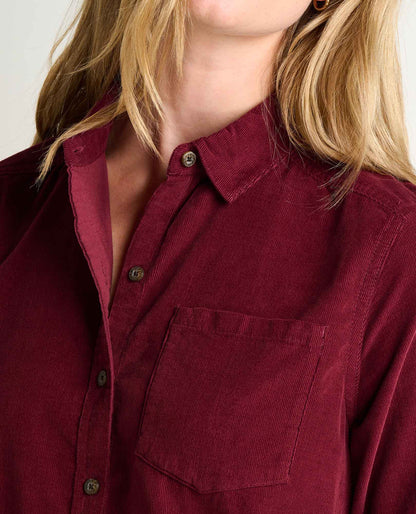 Toad&Co Cattail Corduroy Long Sleeve Shirt