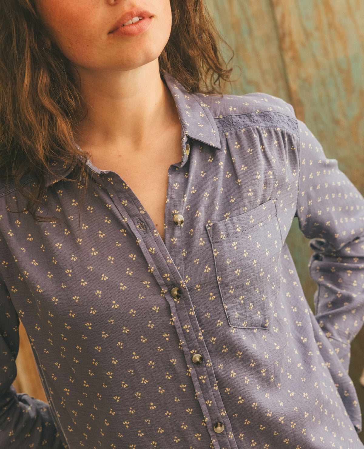 Toad&Co Manzana Boxy Long Sleeve Shirt