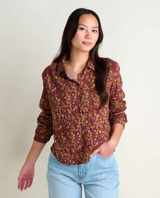 Toad&Co Manzana Boxy Long Sleeve Shirt