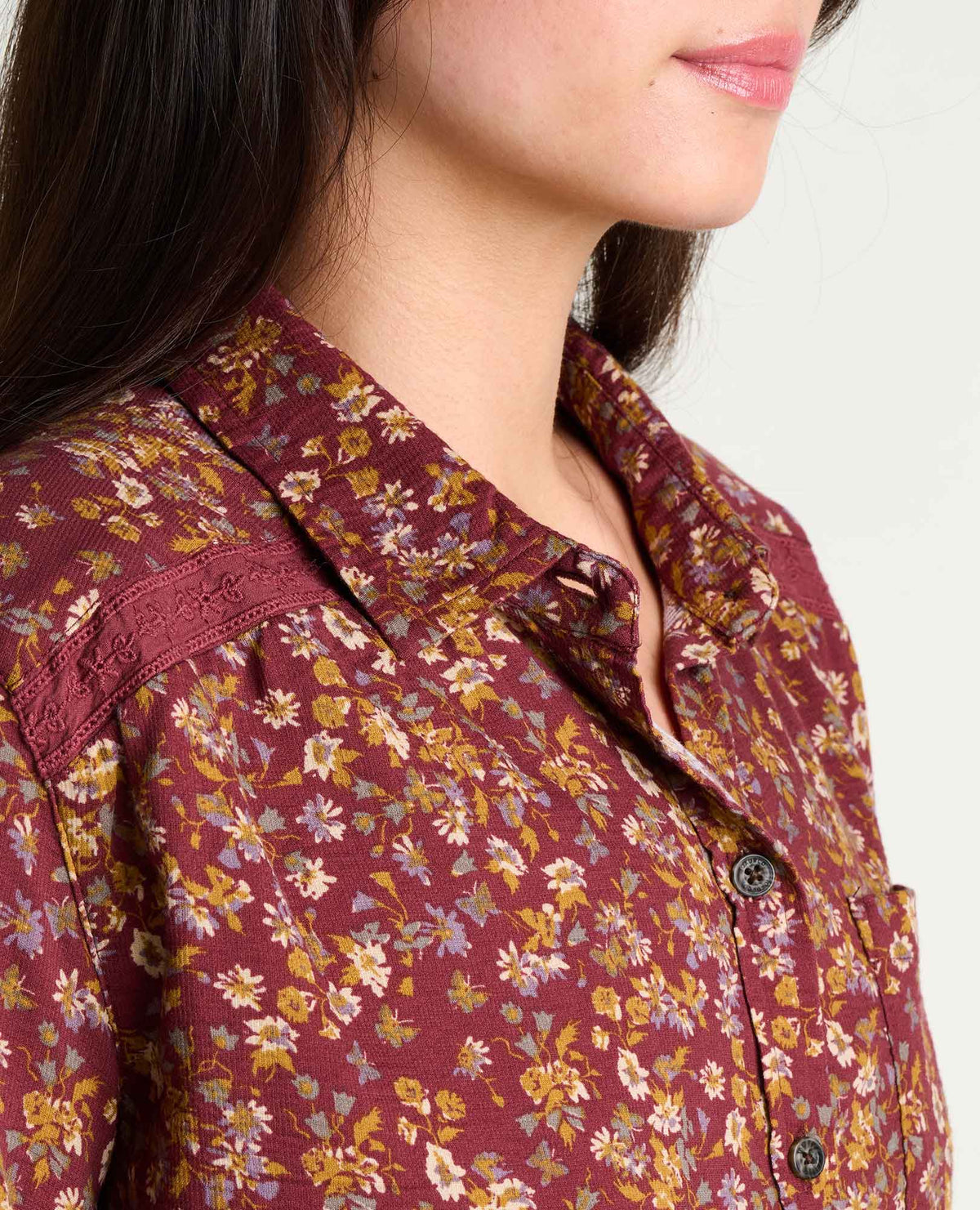 Toad&Co Manzana Boxy Long Sleeve Shirt