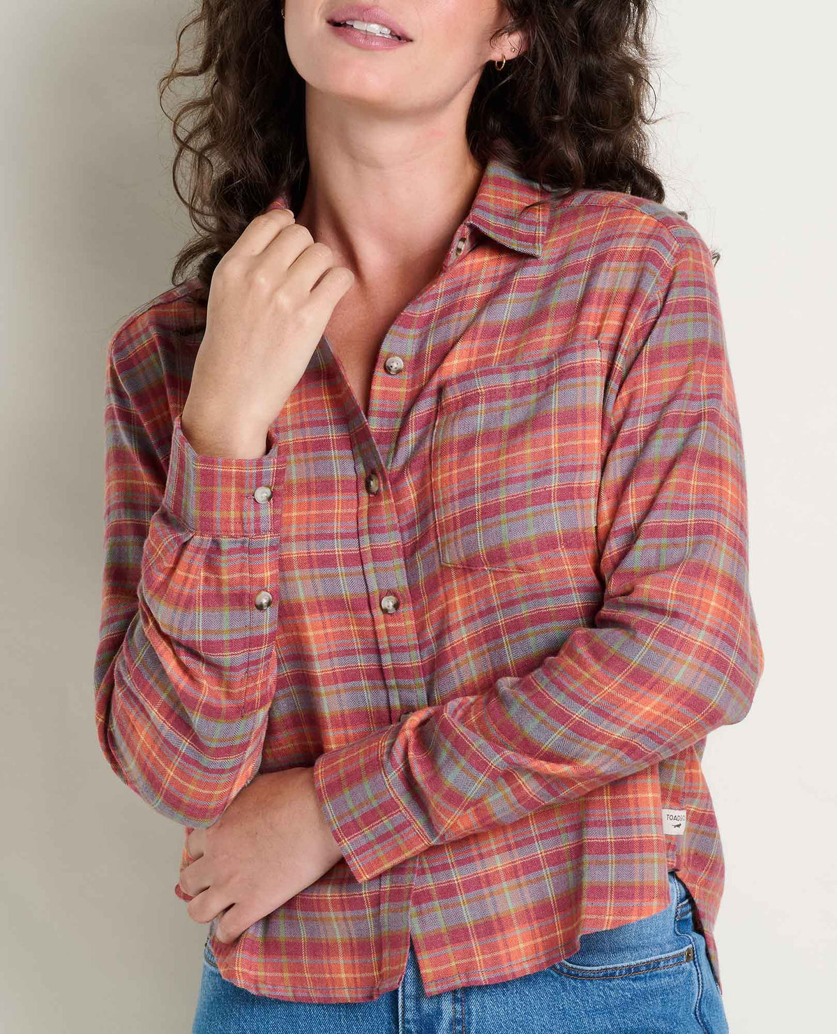 Toad&Co Re-Form Boxy Flannel Shirt