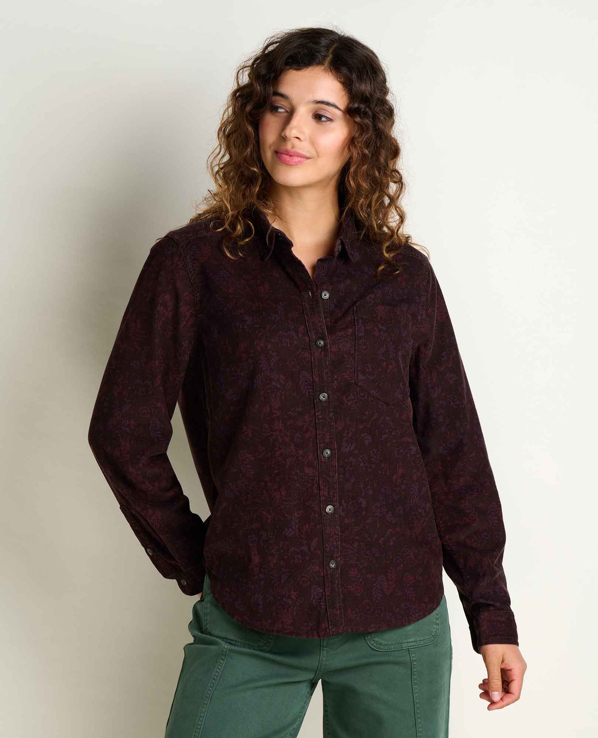 Toad&Co Cattail Corduroy Long Sleeve Shirt