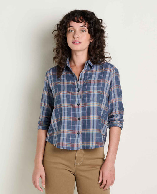Toad&Co Re-Form Boxy Flannel Shirt