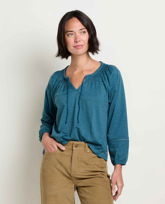 Toad&Co Clara Peasant Top