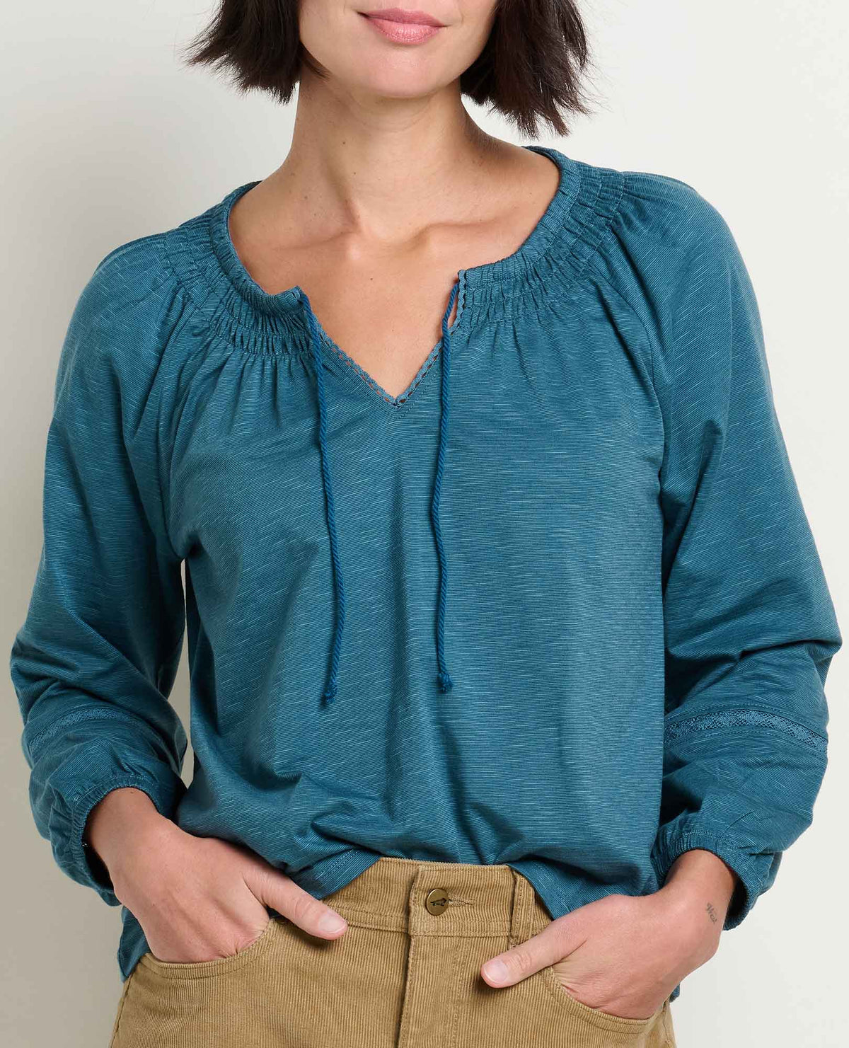 Toad&Co Clara Peasant Top