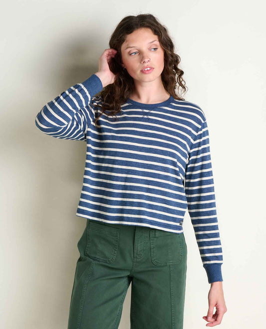 Toad&Co Buttery Soft Long Sleeve Tee - Organic Cotton Blend