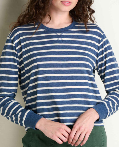 Toad&Co Buttery Soft Long Sleeve Tee - Organic Cotton Blend