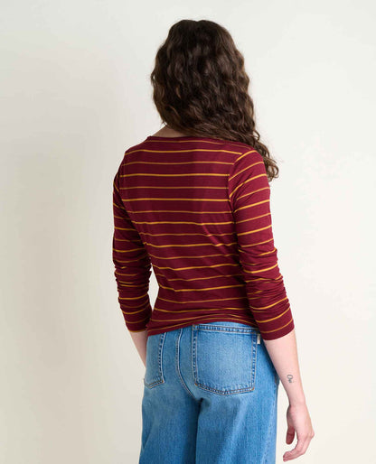 Toad&Co Rosalie Long Sleeve Square Neck Tee