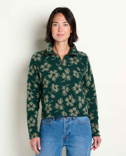Toad&Co Women's Kennicott Italian Wool Quarter Zip