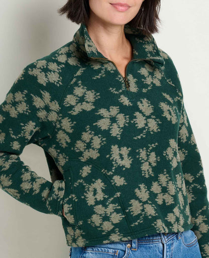 Toad&Co Women's Kennicott Italian Wool Quarter Zip