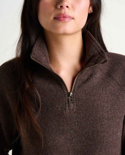 Toad&Co Women's Kennicott Italian Wool Quarter Zip