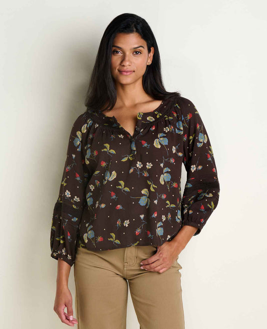 Toad&Co Manzana Peasant Long Sleeve Shirt